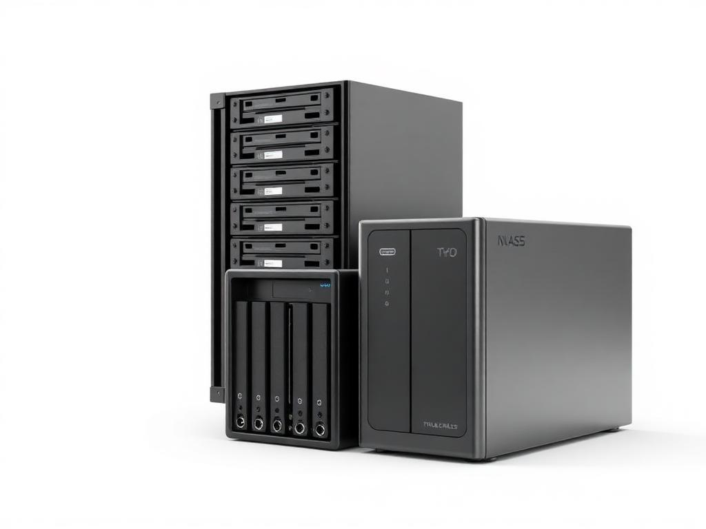 NAS (Network Attached Storage) and SAN (Storage Area Network) nas & storage servers hardware compared
