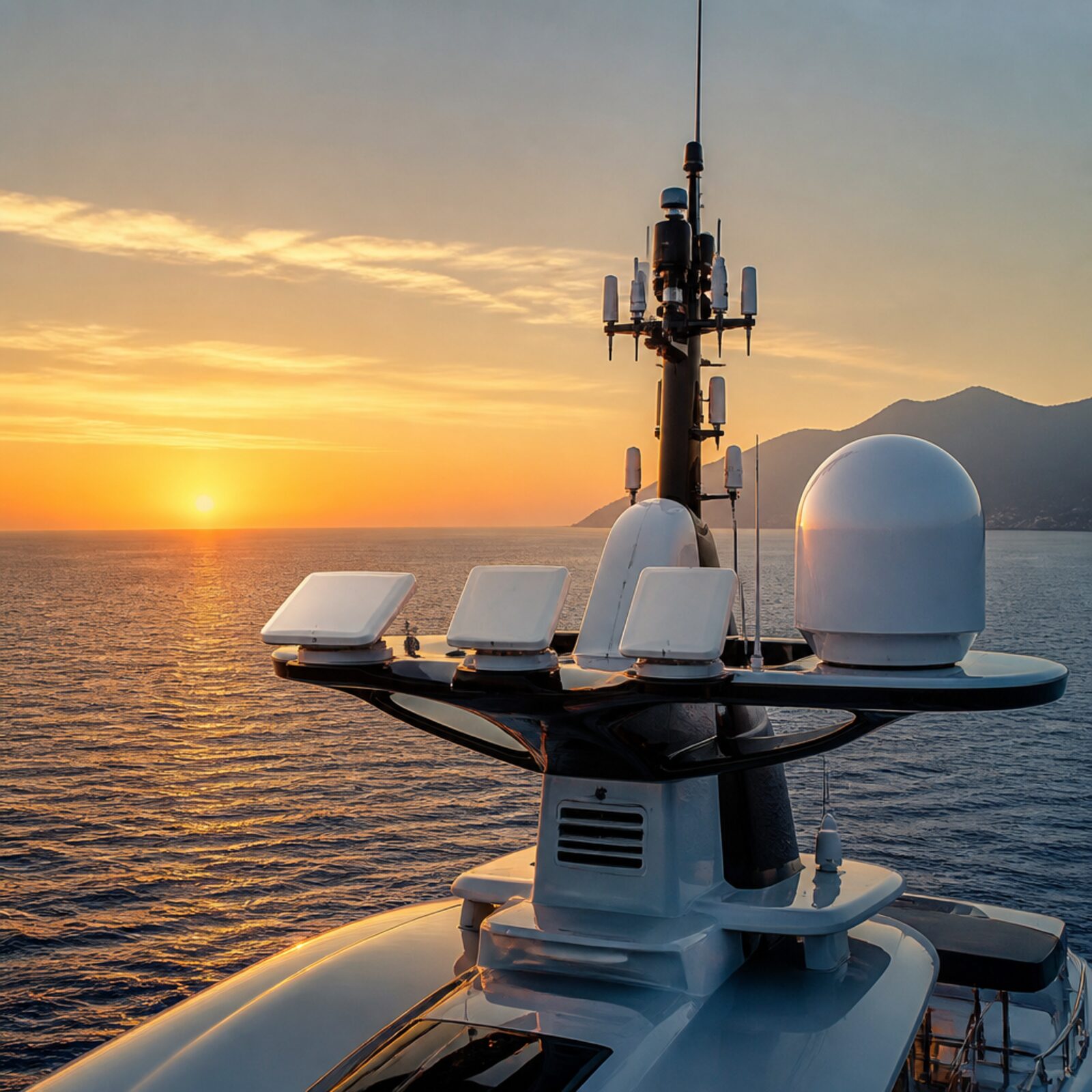 Multiple vessel WANs, one deliberate traffic policy — Marine use case