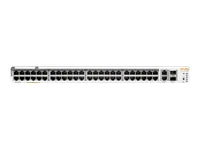 HPE Aruba Networking Networking Instant On Switch 40p Gigabit CL4 8p Gigabit CL6 PoE 2p 10GBT 2p SFP+ 600W 1960