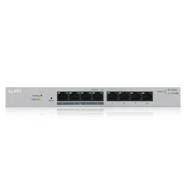 Zyxel GS1200-8V3 Managed L2 Gigabit Ethernet (10/100/1000) Desktop Grey