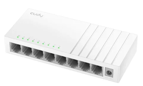 Cudy FS108D network switch Fast Ethernet (10/100) White