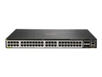 HPE Aruba Networking CX 6300M 48-port Smart Rate 1/2.5/5GbE Class 6 PoE and 4-port SFP56 Switch