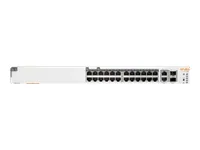HPE Aruba Networking Networking Instant On Switch 20p Gigabit CL4 4p Gigabit CL6 PoE 2p 10GBT 2p SFP+ 370W 1960