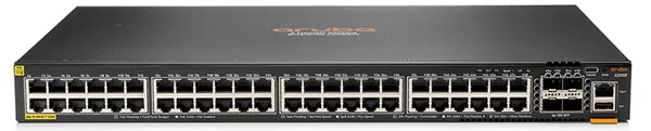 HPE Aruba Networking CX 6200F 48G Class-4 PoE 4SFP+ 370W Switch