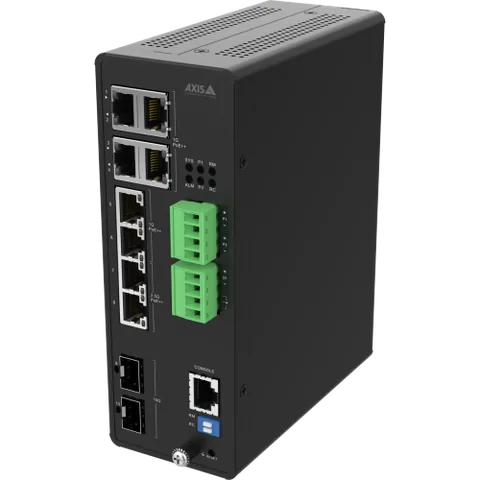 Axis 02621-001 network switch Managed 10G Ethernet (100/1000/10000) Power over Ethernet (PoE) Black
