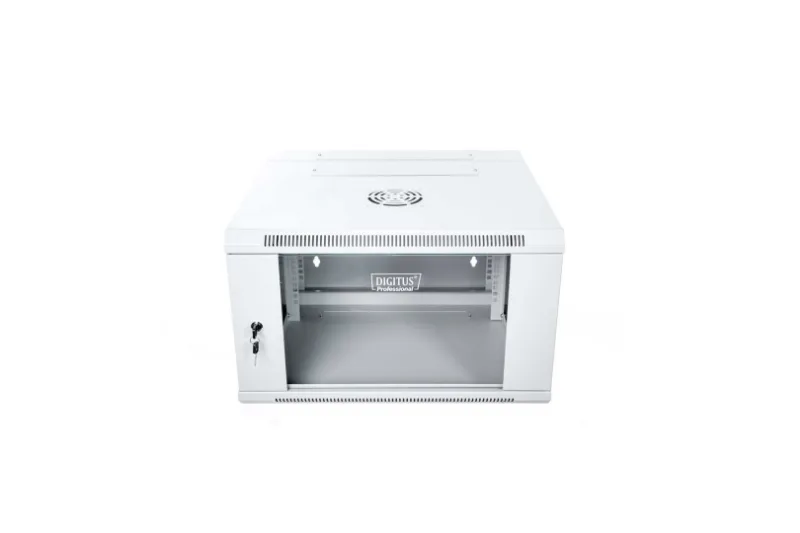 Digitus DN-WD19 06U/550 rack cabinet 6U Wall mounted rack Light grey